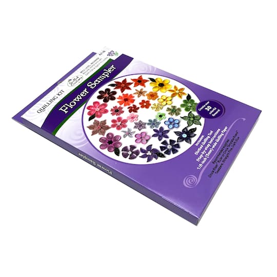 Quilled Creations™ Flower Sampler Quilling Kit